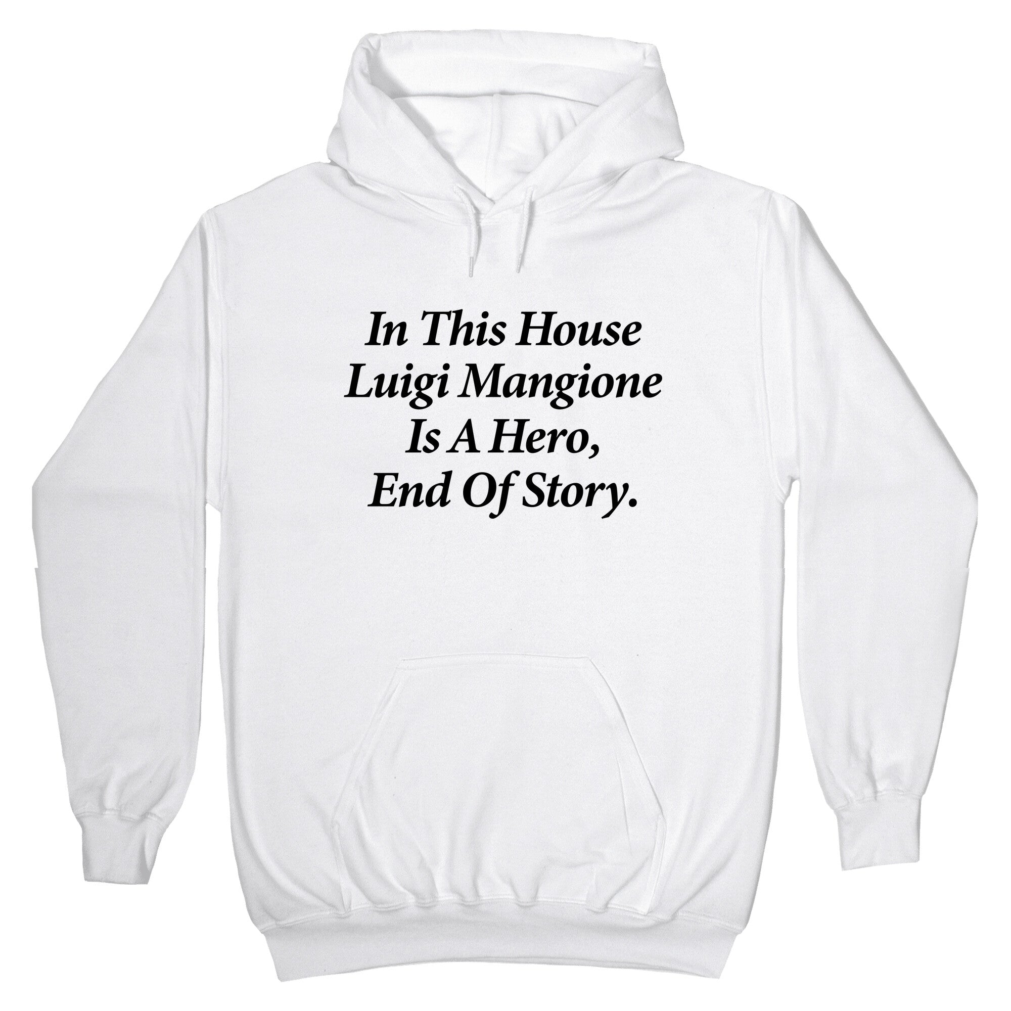 Luigi Is A Hero Hoodie
